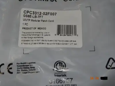 Cat 6 Ethernet Network Patch Cable, View more