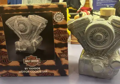 Harley Davidson Motorcycles Cookie Jar- Limited Edition, View more