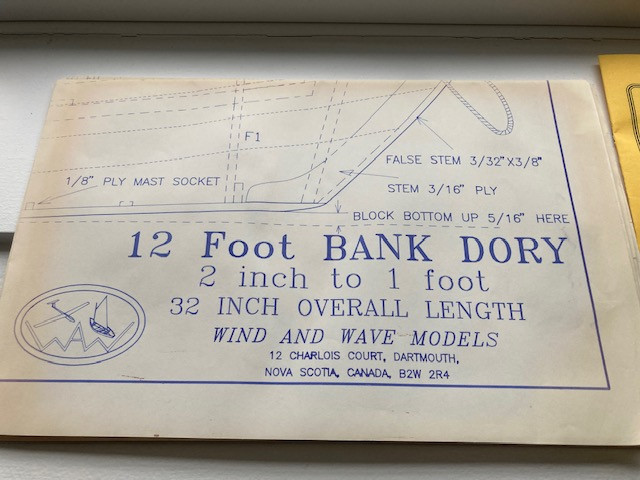 Full Size Plans and Building instructions for a Grand Bank Dory in Hobbies & Crafts in Cole Harbour - Image 3