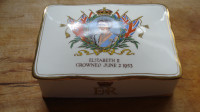 Queen Elizabeth 1953 coronation candy box