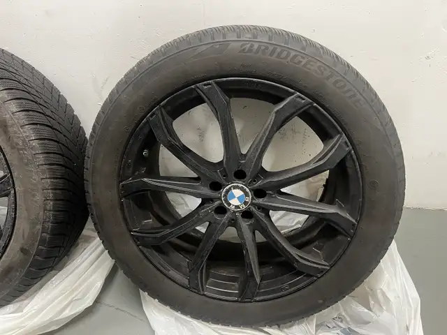 20" OEM BMW Wheels + Winter Tires & TPMS (X5 / X6) in Tires & Rims in City of Toronto - Image 6