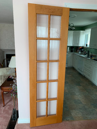 Beautiful Wood and Glass French Doors
