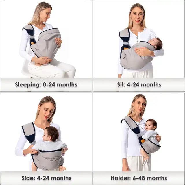 NEW Baby Carrier Sling for newborns, babies, toddlers in Strollers, Carriers & Car Seats in Brantford - Image 5