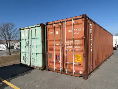 4 Shipping Containers , View more