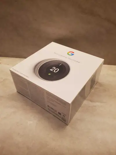 [NEW & SEALED] Google Nest Wi-Fi Smart Learning Thermostat, View more