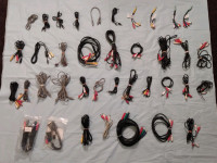 Big variety of Cords different sizes and purposes