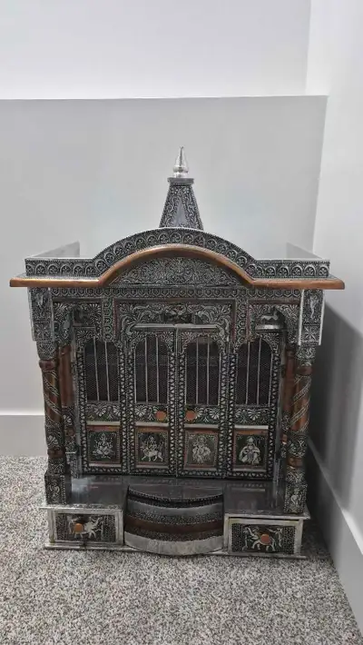Oxidized mandir - small temple, View more