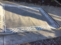 Outdoor carpet $30   (80 inches x 61 inches)