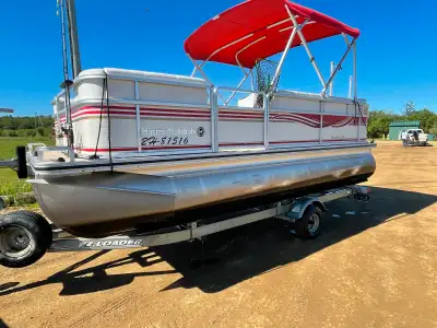 2002 18ft Harris floteboat, 40hp Murcury, ez loader trailer. Seats up to 12 people. I have many more...
