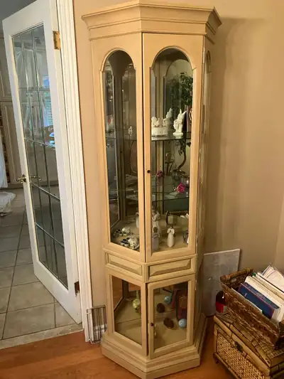 Corner Curio Cabinet, View more