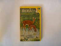 BAMBI by Felix Salten - 1st printing 1964