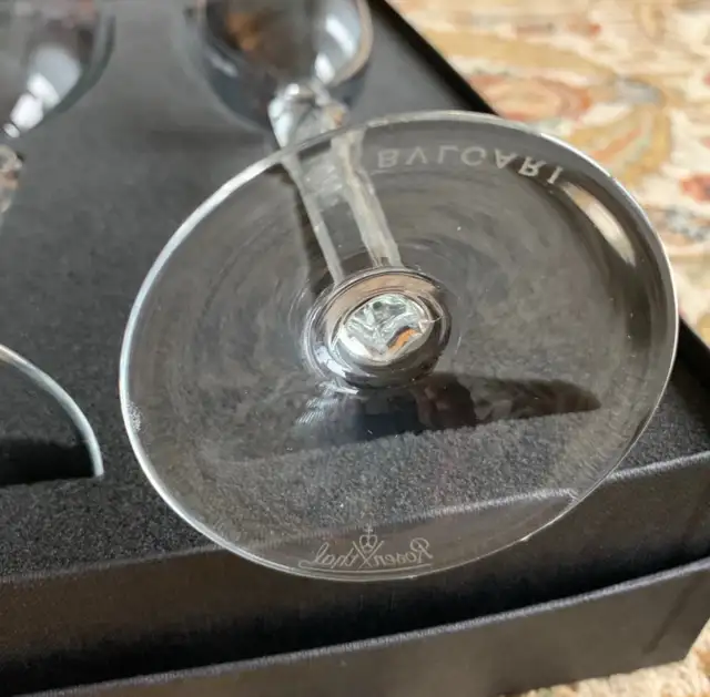 NIB ROSENTHAL BVLGARI CRYSTAL CHAMPAGNE FLUTE. in Kitchen & Dining Wares in Calgary - Image 5