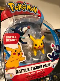 Pokemon Battle Action Figures 2-Pack Pikachu vs Popplio