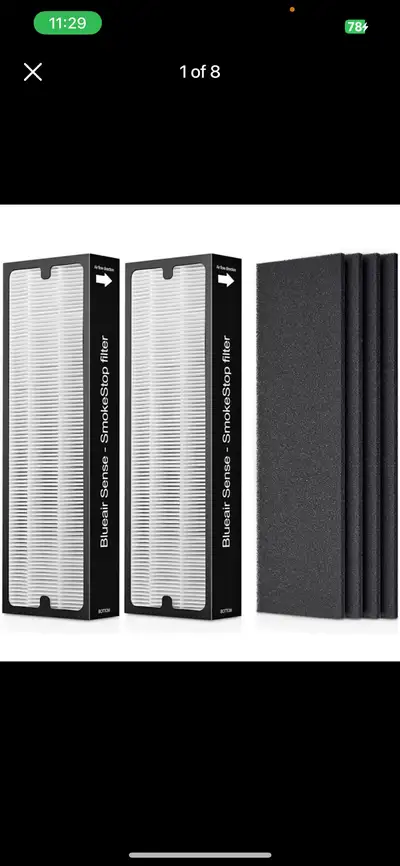 Brand new in box Housmile Germ Guardian Air Purifier Filter Replacement Fit Blueair Sense and Sense+...