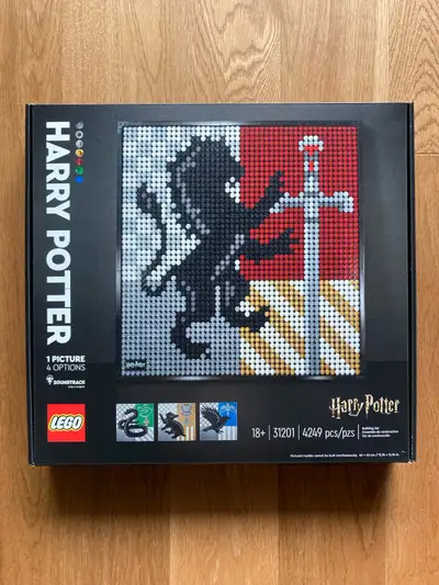 Lego Art Harry Potter 31201 Harry Potter Crest, View more