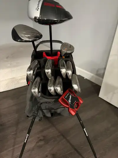 Taylormade Men’s R golf clubs complete set with bag, View more