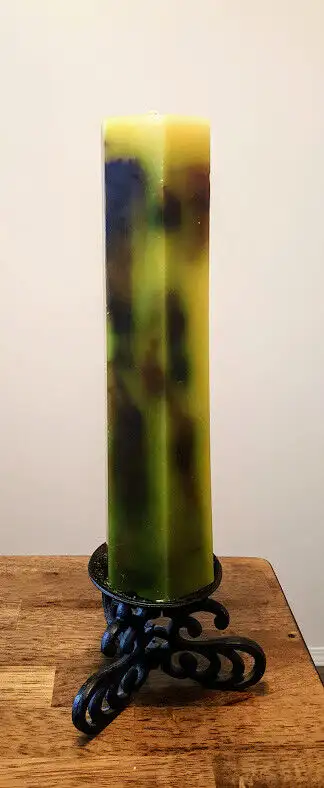 Large Candle and Holder, View more