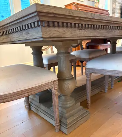 Restoration Hardware ST. JAMES EXTENSION DINING TABLE, View more
