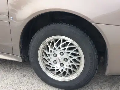 Winters off 2007 Grand Prix that went to heaven: Alloy rims with 225/60R16 tires. $25 per tire/wheel...