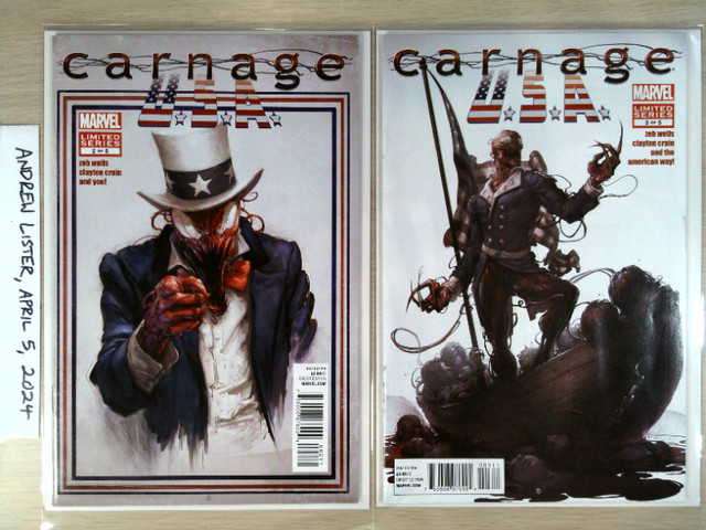 Carnage Comic Fest! Carnage U.S.A., Toxin, Venom vs Carnage in Comics & Graphic Novels in Hamilton - Image 2