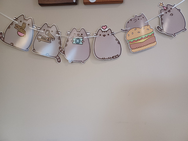 Pusheen birthday decorations in Hobbies & Crafts in Markham / York Region - Image 4