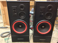 Cerwin Vega E-13 speakers