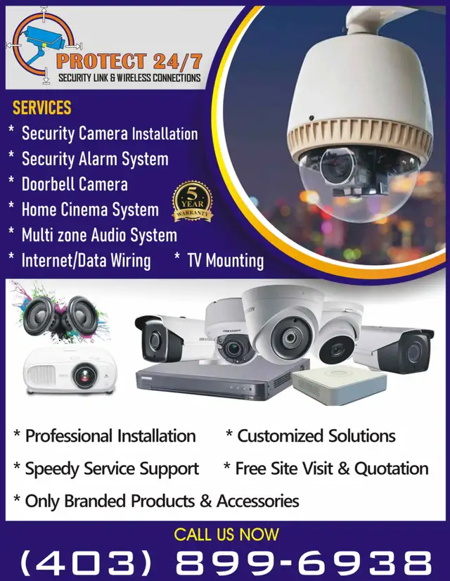 Security Camera and Music Installations65702474575363120