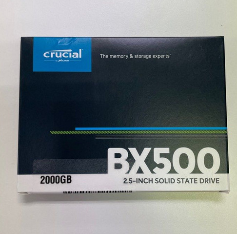 BRAND NEW SEALED! 2TB Crucial BX500 SATA SSD! in System Components in Ottawa