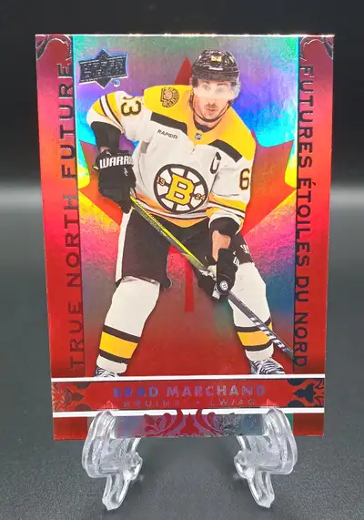 2024-25 UD Tim Horton's Brad Marchand # TN-3 True North Future, View more