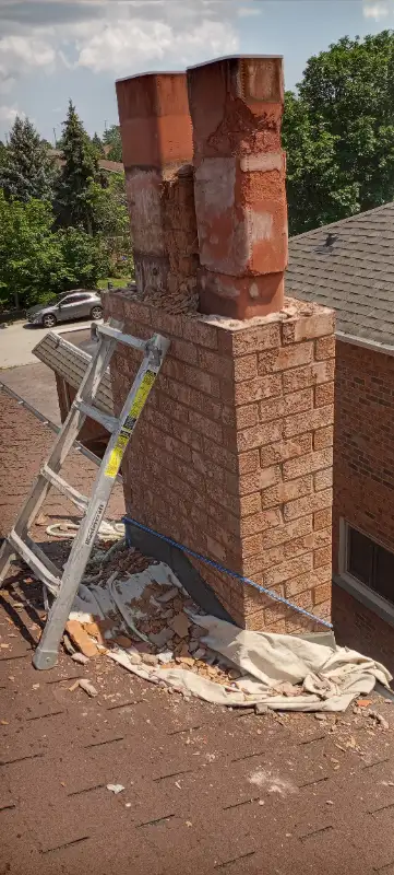 STAIRS,PARGING, TUCK POINTING, WINDOW SILL,CHIMNEY,BRICK REPAIR in Brick, Masonry & Concrete in City of Toronto - Image 6