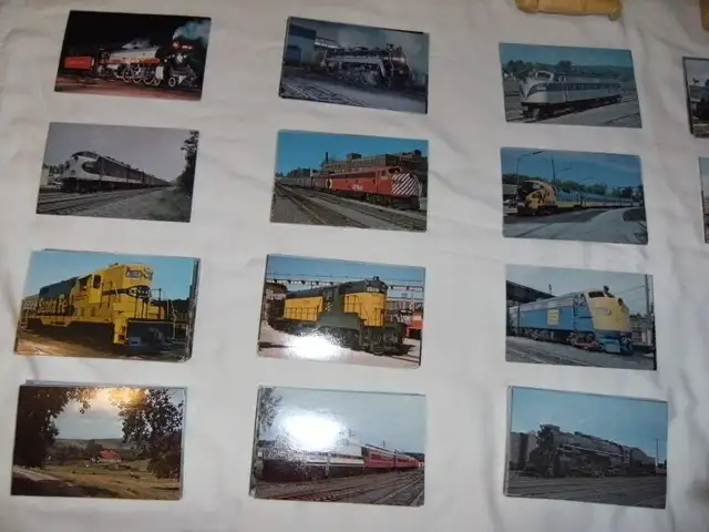 Belle collection de fiches de trains standard in Arts & Collectibles in Edmundston - Image 2