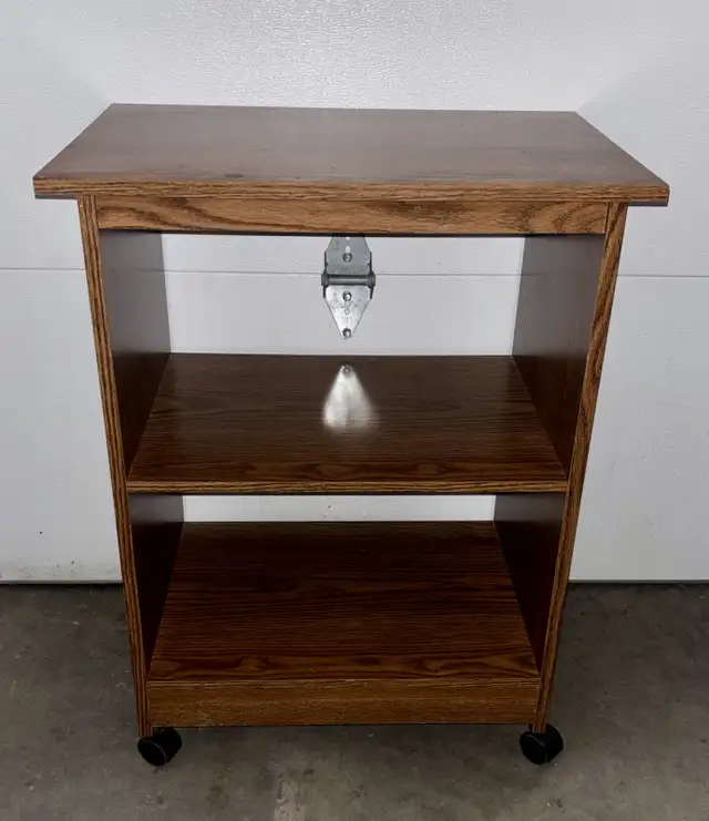 Wooden Shelf on Wheels in Bookcases & Shelving Units in Kingston - Image 2