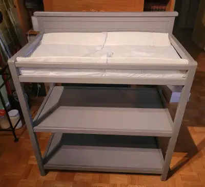 Grey Changing Table, View more