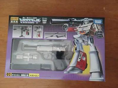 Megatron Transformers G1 Takara Encore 2007 Sealed Never been opened. The box is in excellent condit...