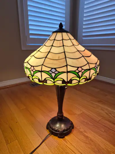 Tiffany table lamp, View more