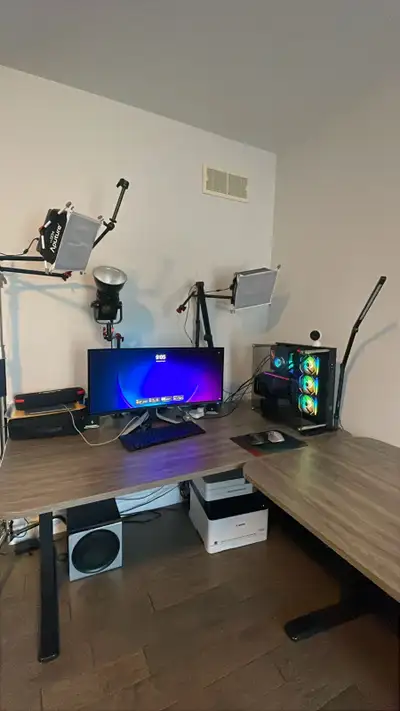 Computer Desk (2 available) - Commercial Grade, High Quality, View more