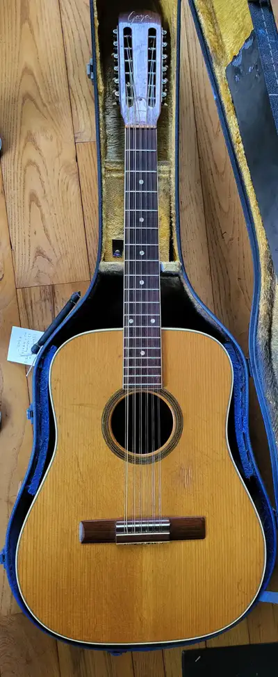 1964 Goya 12 String Guitar, TS-5, 178813, View more