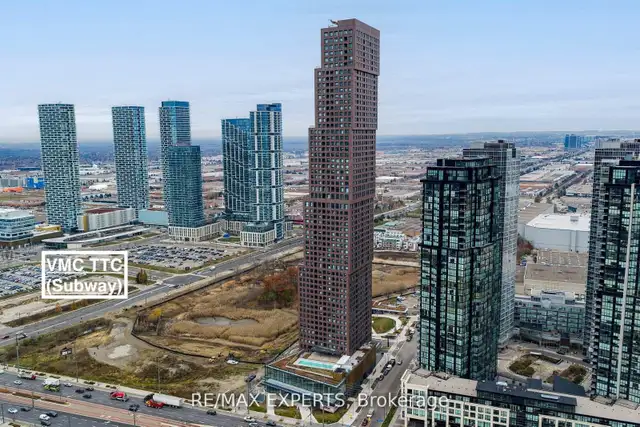 New Condo 1 Bed 1 Bath in Vaughan (VMC) for Rent