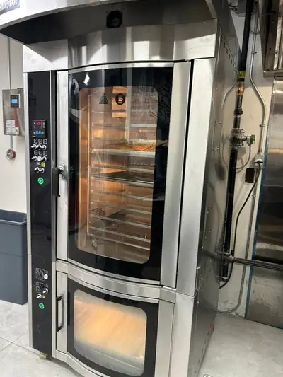 Brand new Single rack ovens 15 tray or 10 tray with proofer Gas or electric available With delivery...
