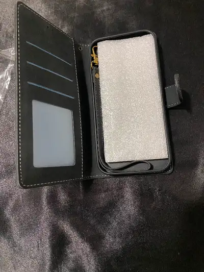 Brand New , Never Used Leather Wallet Phone Case For iPhone 14 Pro ●Made of high quality pu+tpu ●Per...