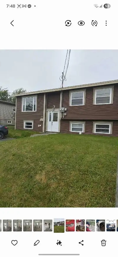 Well cared for 3 bedroom 1 bath main floor home in the east end. Pet friendly, huge back yard $2200...