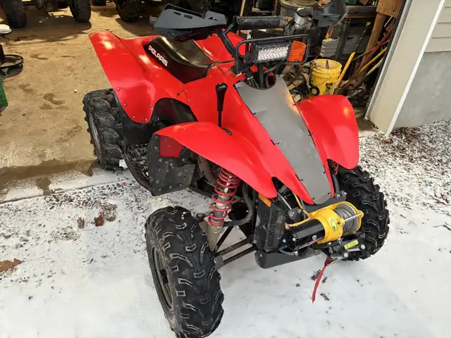 2000 polaris scrambler 500 4x4  new tires in ATVs in St. Catharines - Image 2