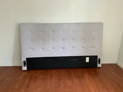GREY HEADBOARD DIM 81x45.5x2.75 INCHES , View more
