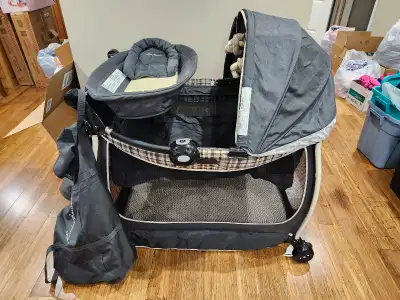 Eddie Bauer Pack and Play Playpen and Bassinet, View more