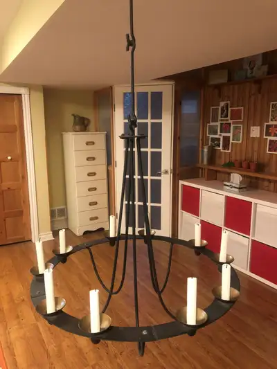 10 branch Vintage IKEA interior candelabra - Chandelier IKEA, View more