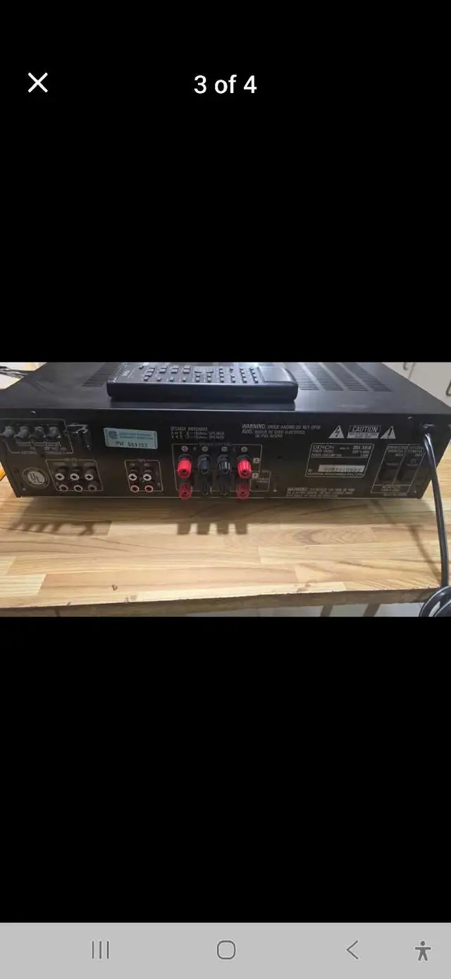 Denon DRA-345R Stereo Receiver  in General Electronics in Mississauga / Peel Region - Image 4