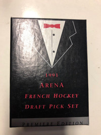 Cartes de hockey Aréna Tuxodo 1991-92 (Forsberg, Faloon)