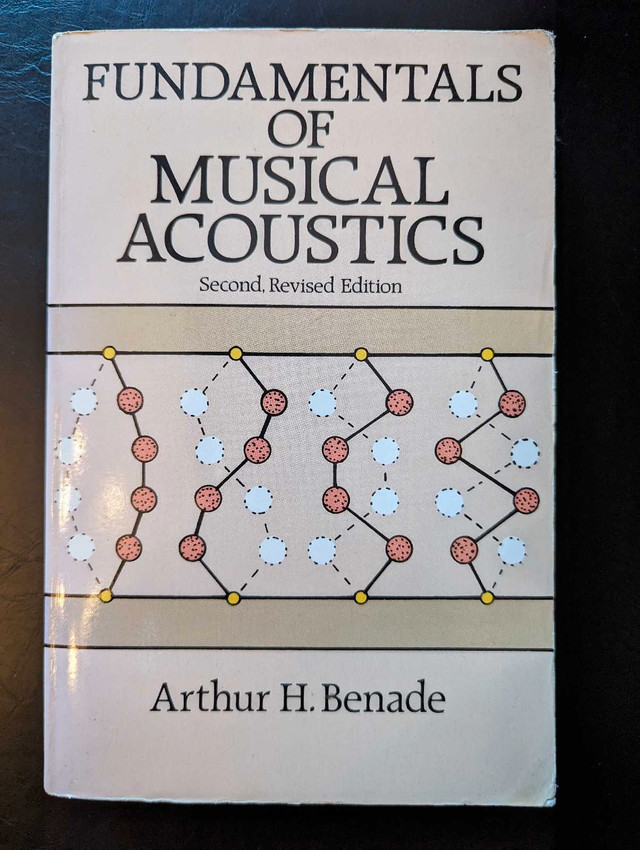 The Fundamentals of Musical Acoustics - Arthur H. Benade  in Non-fiction in City of Toronto