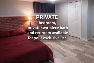 ROOMMATE WANTED – Spacious Private Suite ~ 600 sq ft • Ideal for Student or Single Professional • Av...