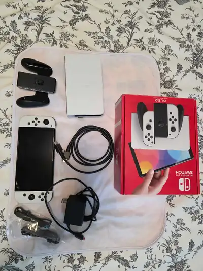 Selling Nintendo Switch OLED White, View more